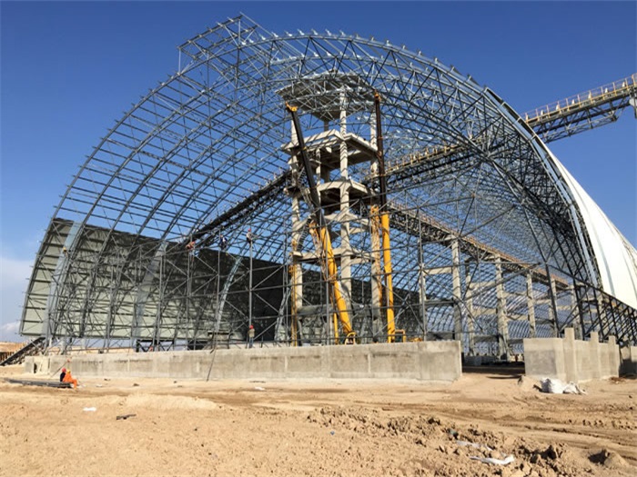 福建煤机油桶翘工程网架